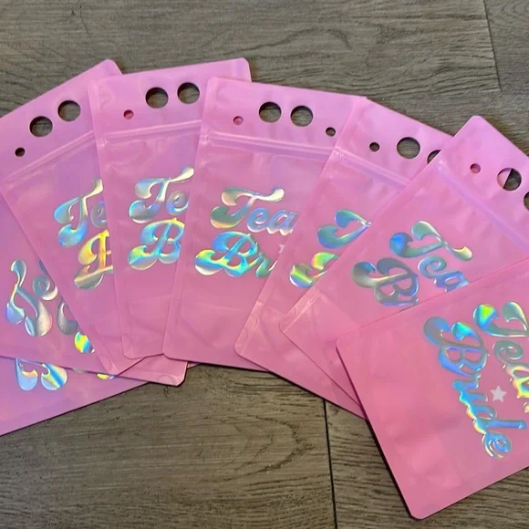 Bachelorette Party Team Bride Drink Pouches - set of 8 - Picture 4 of 4